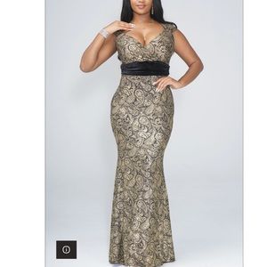 Sexy porm party evening chic dress